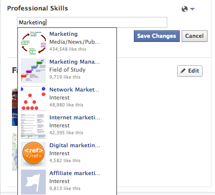 Skills facebook