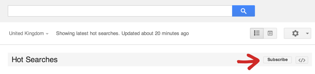 Google Trends Gets Email Notifications