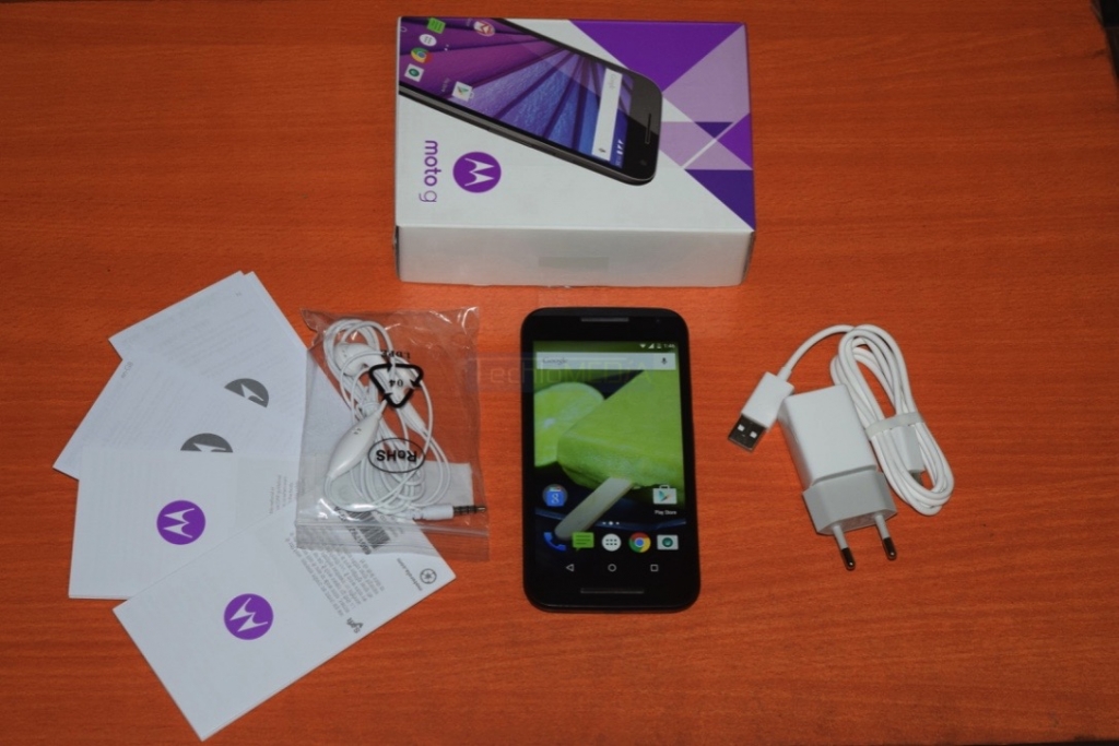 MOto G 3rd Generation unboxing