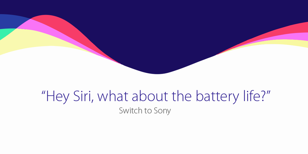 Sony trolls Apple