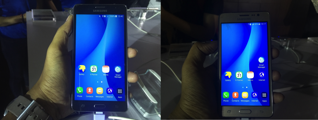Samsung galaxy on5 and on7