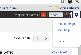 How to undo a sent mail in Gmail