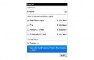 How To Block SMS on BlackBerry Phones