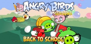 Angry Birds Seasons Receives “Back to School” Update