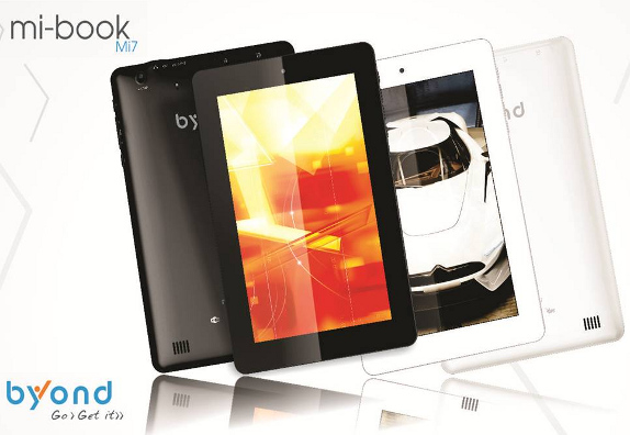 Byond Mi-book Mi7 with 3G And Voice calling, Launched for Rs. 11499