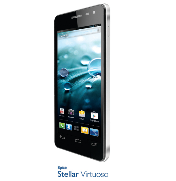 Dual-SIM Spice Stellar Virtuoso Mi-495 Launched with 4.5 Inch Display