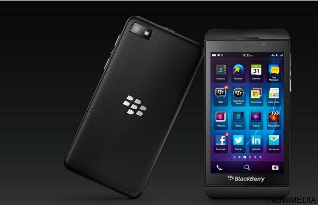 BlackBerry Z10 Officially Launched in India for Rs 43,499