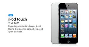 Apple Launches new iPod Touch Without Rear Camera