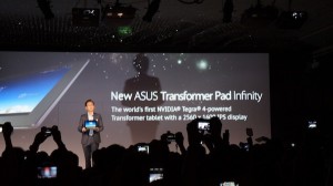 ASUS Announces the New Transfomer Pad Infinity