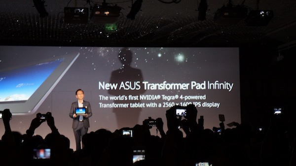 ASUS Announces the New Transfomer Pad Infinity