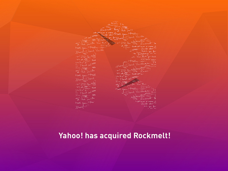 Yahoo Acquires Rockmelt; Apps To Shut Down On August 31st