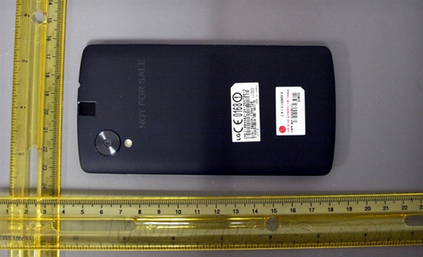 Images of Google Nexus 5 seen At FCC