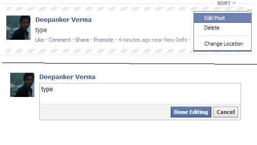 Finally You Can Edit Your Facebook Posts