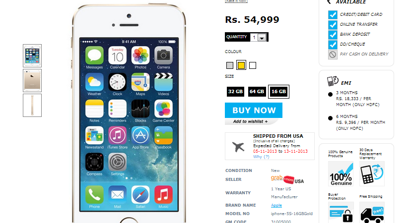 iphone 5S