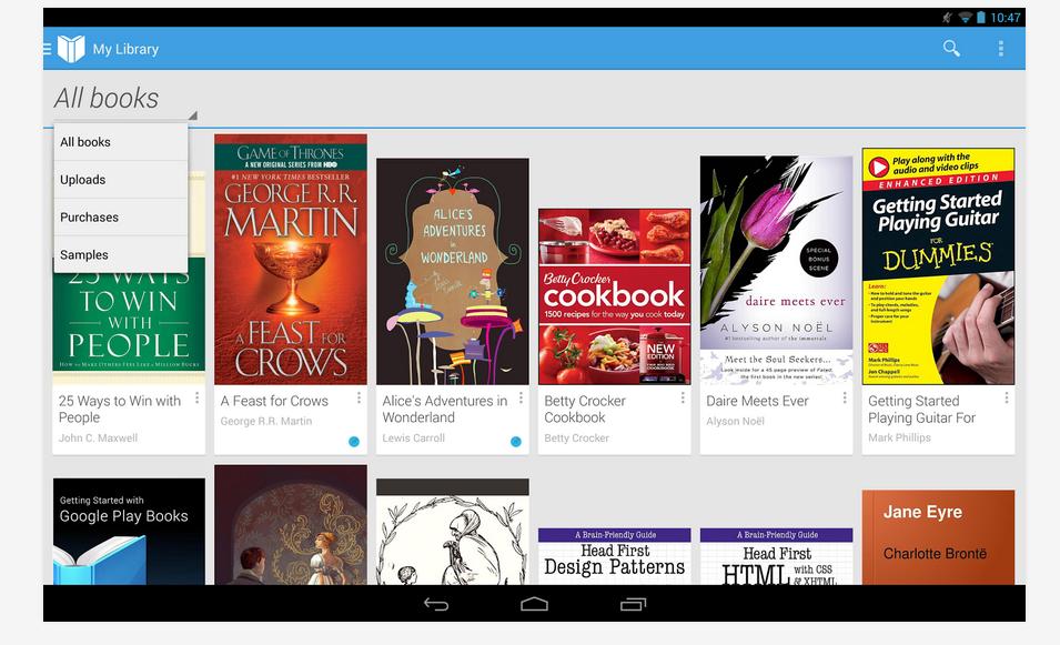 Google Play Books For Android Now Lets Users Upload This Books