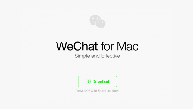 wechat mac login