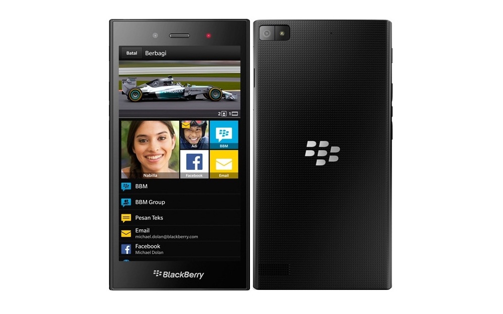 BlackBerry Z3 launched in India for Rs. 15990