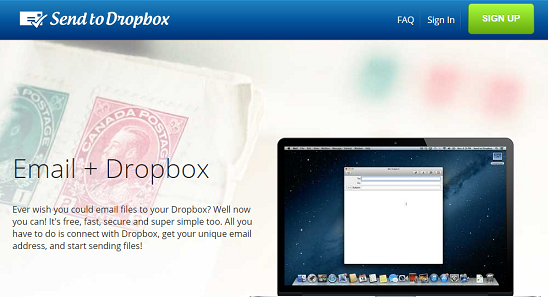 what is a dropbox email address