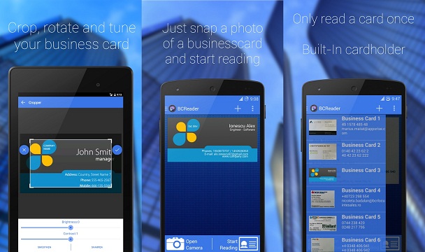 business card reader app android