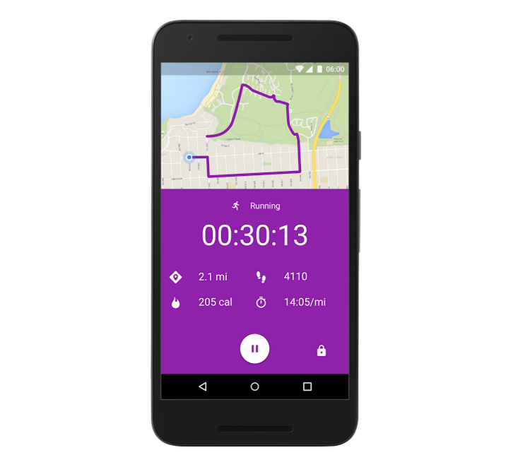 Google Fit brings real-time data tracking