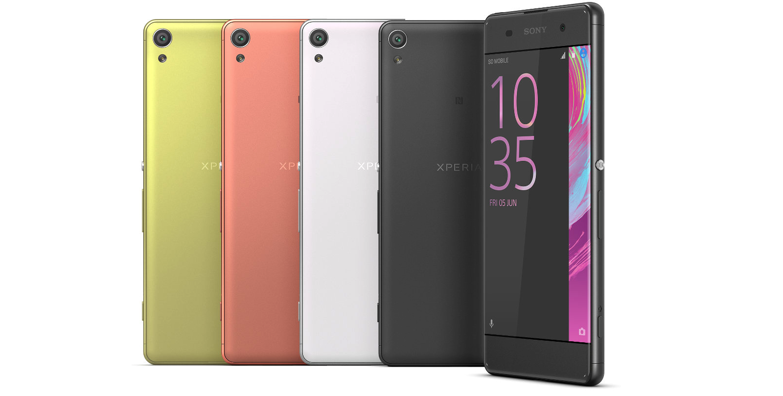 Sony Xperia XA with 5-inch HD edge-to-edge display, Android 6.0 announced