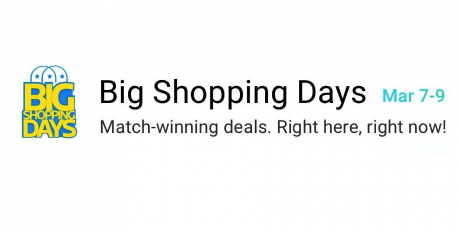 Flipkart Big Shopping days