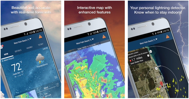 weatherbug widgets for android