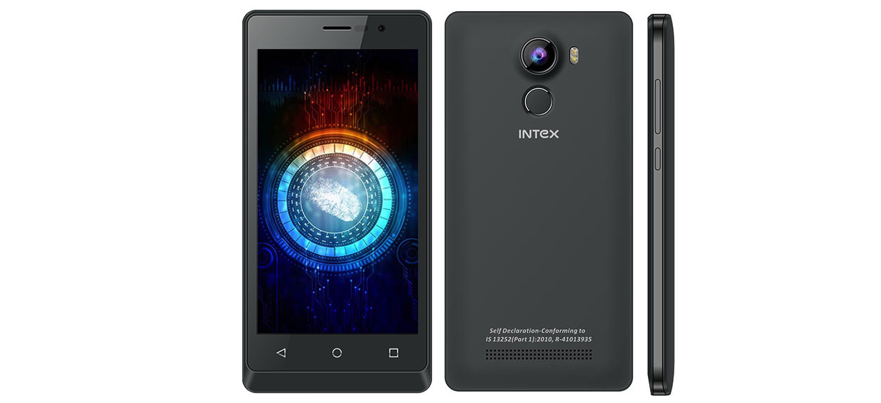 Intex Aqua Secure with 4.5-inch Display, Fingerprint sensor, 4G VoLTE launched for Rs. 6499