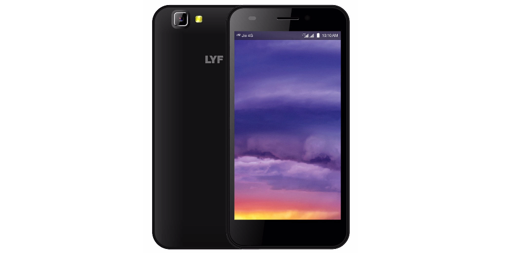Reliance Lyf Wind 5 with 5-inch HD display, 4G VoLTE launched for Rs. 6599