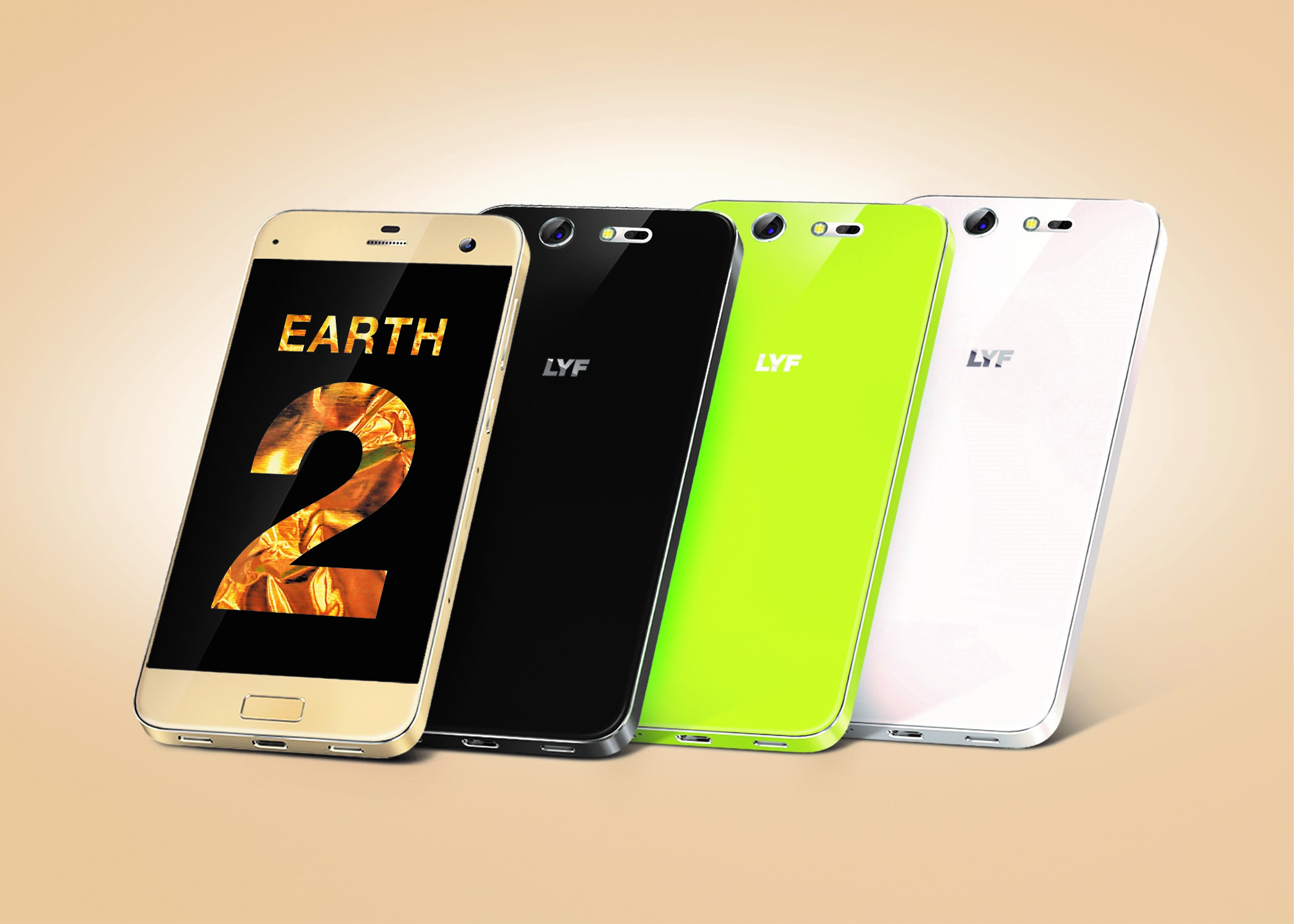 Lyf Earth 2 with 5-inch Display, Fingerprint Sensor, Retina Scanner Launched for Rs. 21599