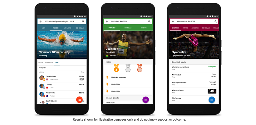 Google Search to show schedule, medal counts, results and more on Search for Rio 2016 Olympics