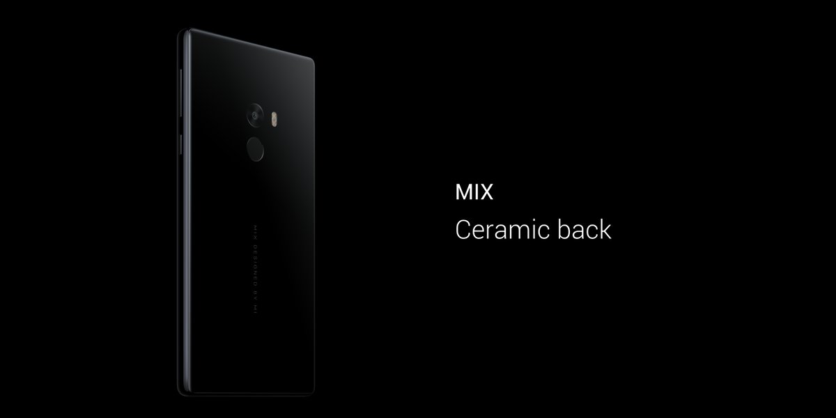 Xiaomi Mi MIX with 6.4-inch Edgeless display, Snapdragon 821 Announced