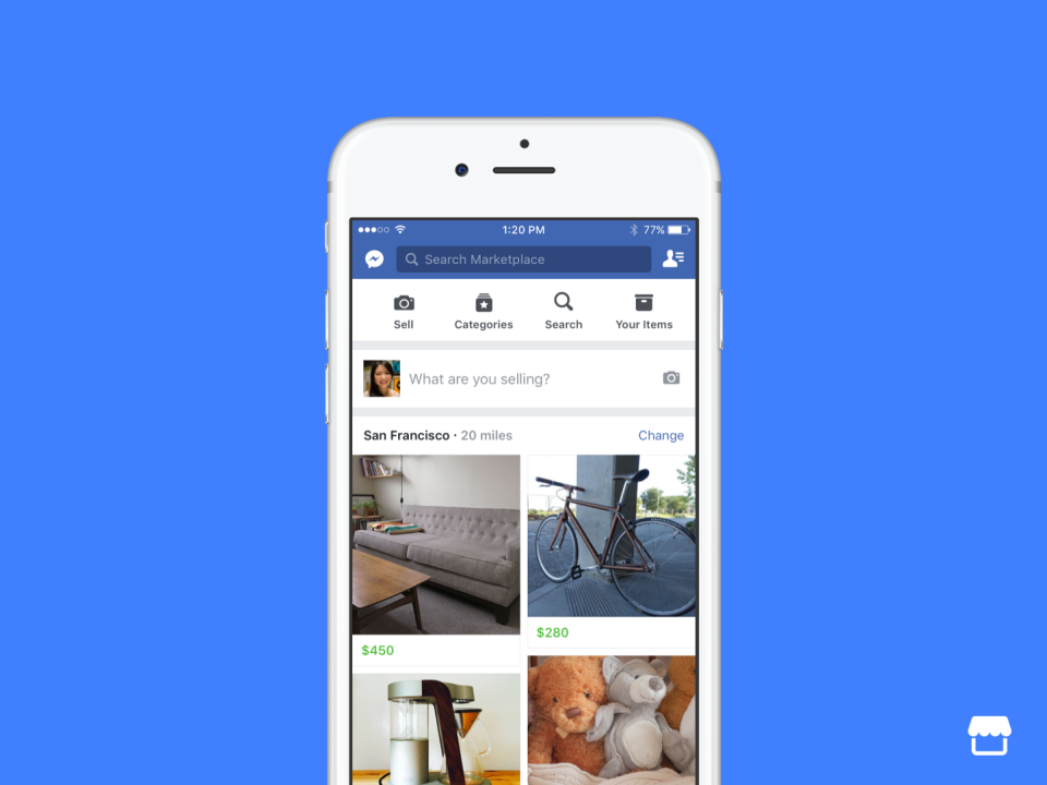 Facebook’s Marketplace lets you buy and sell items with nearby users