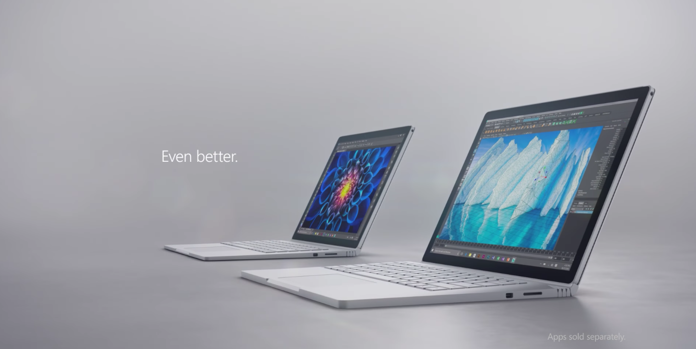 Microsoft unveils upgraded Surface Book with 2x graphics and 16-hour battery life