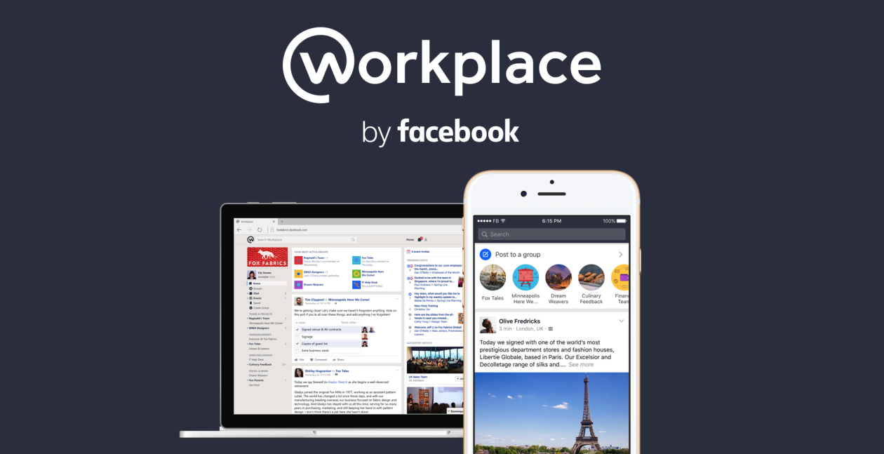 Facebook introduces Workplace, social networking service for organizations