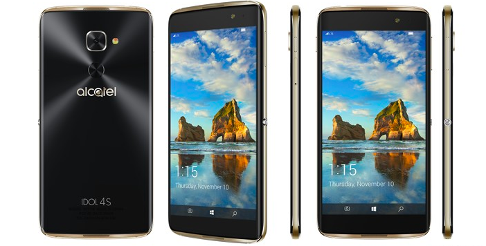 Alcatel Idol 4S with 5.5-inch 1080p display, Snapdragon 820, Windows 10 announced