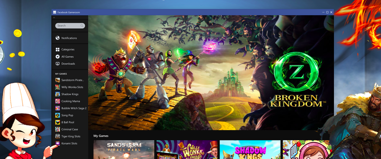 Facebook has officially announced its PC Steam competitor ‘Gameroom’