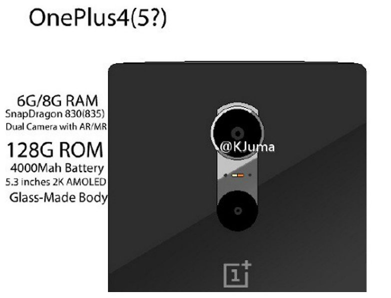 OnePlus 4 is rumored to come with 8GB RAM, Snapdragon 835 Soc