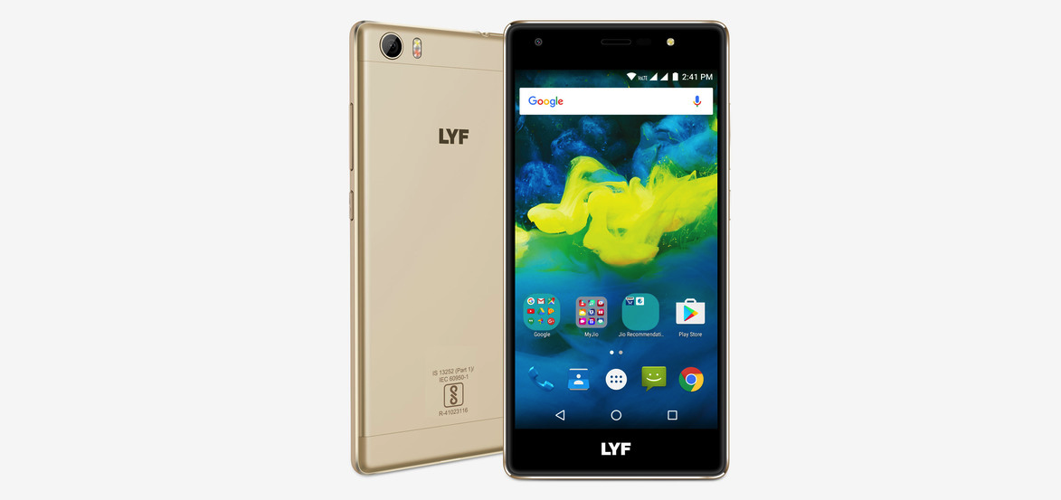 LYF F1S with 5.2-inch display, Snapdragon 652, 16 MP camera E launched for Rs. 10099