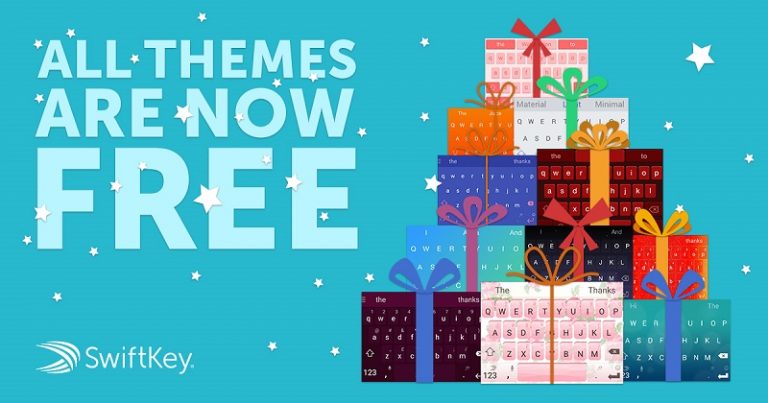 SwiftKey makes all themes free on Android and iOS