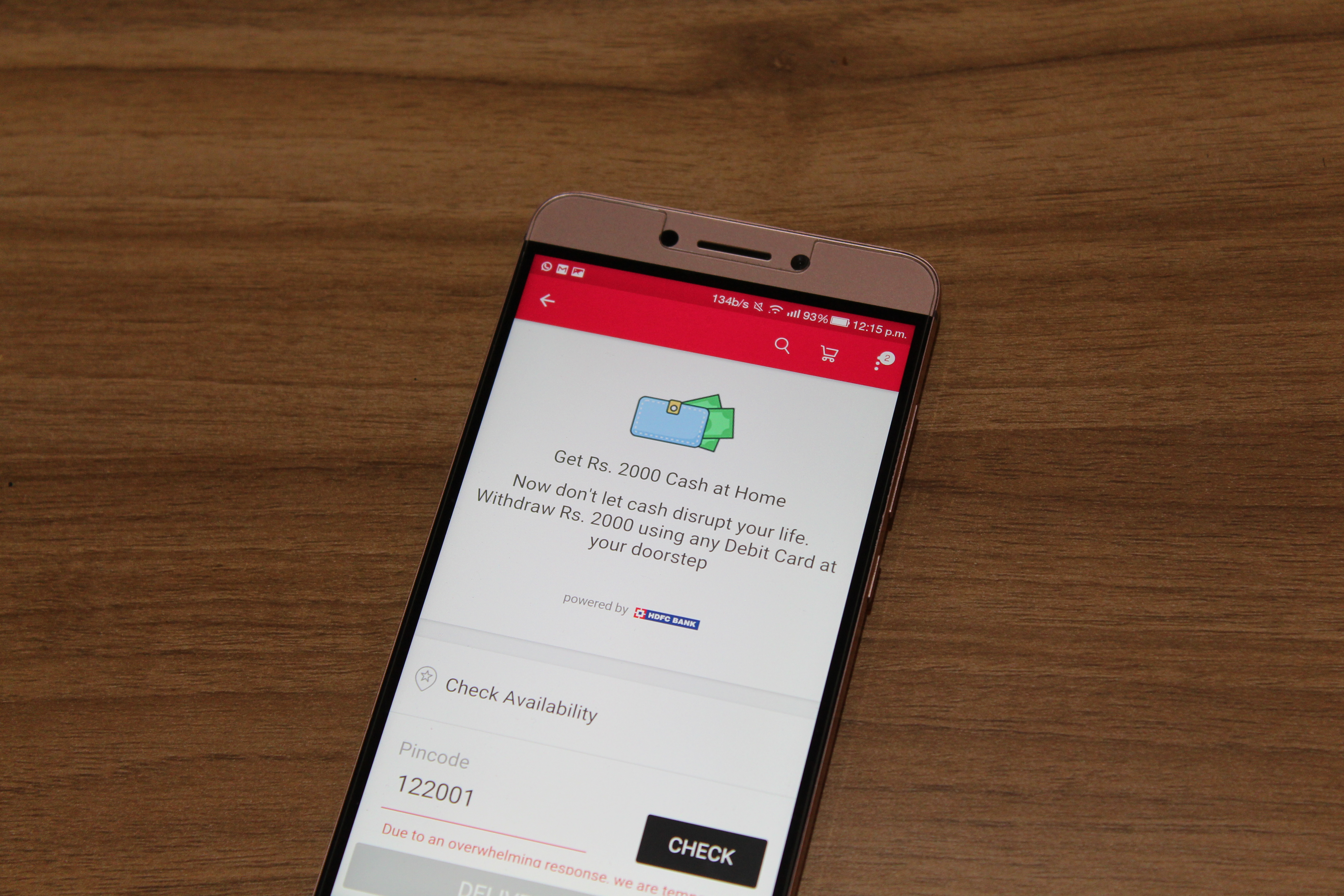 How to Get Rs. 2000 Cash home delivered via Snapdeal