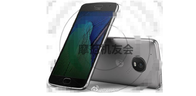 Motorola Moto G5 Plus leaks in a press image