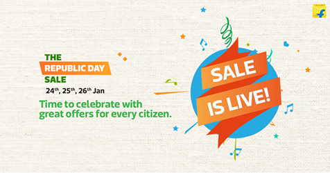 Flipkart republic day sale