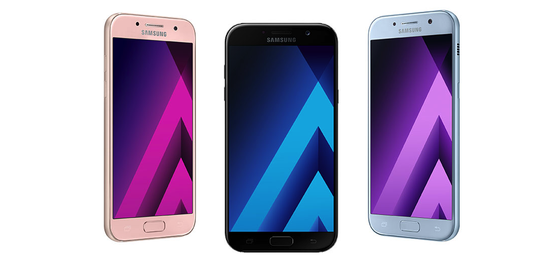 Samsung Galaxy A3 (2017), A5 (2017) and A7 (2017) smartphones announced
