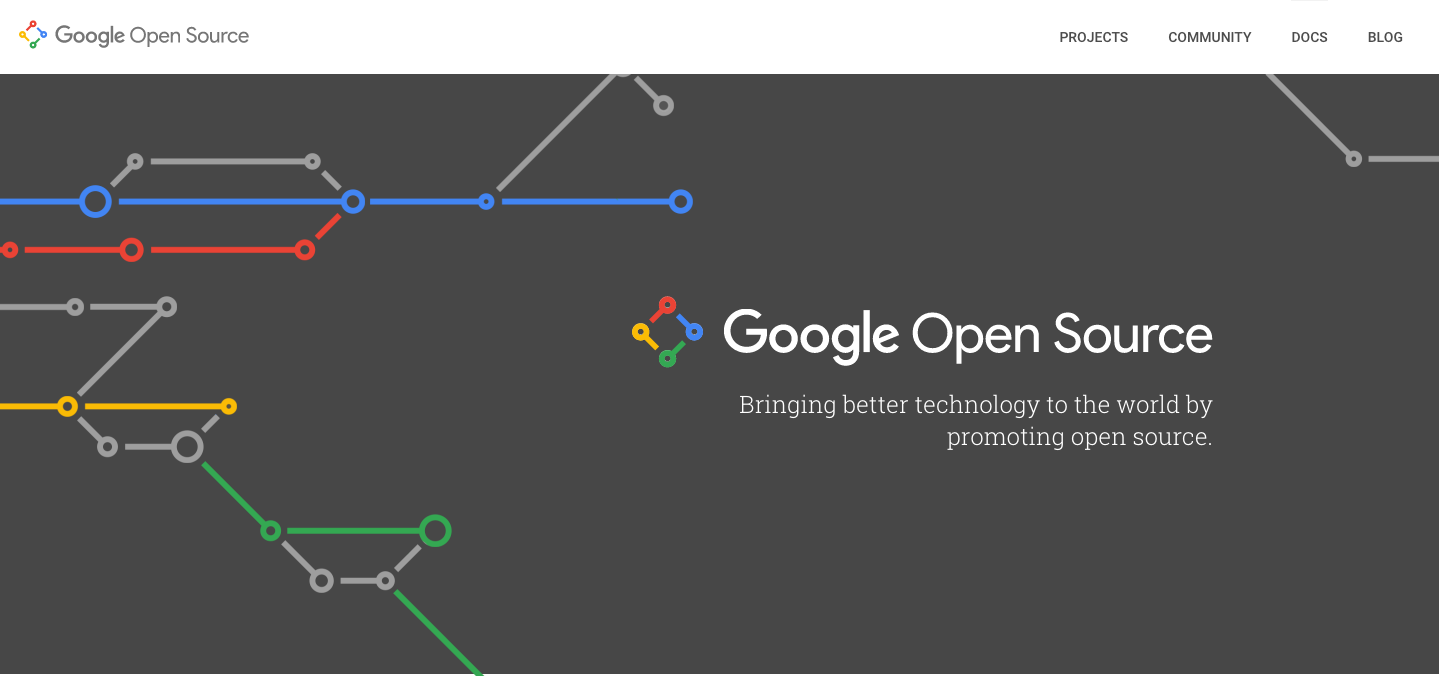 Google launched a website to showcase its open source projects