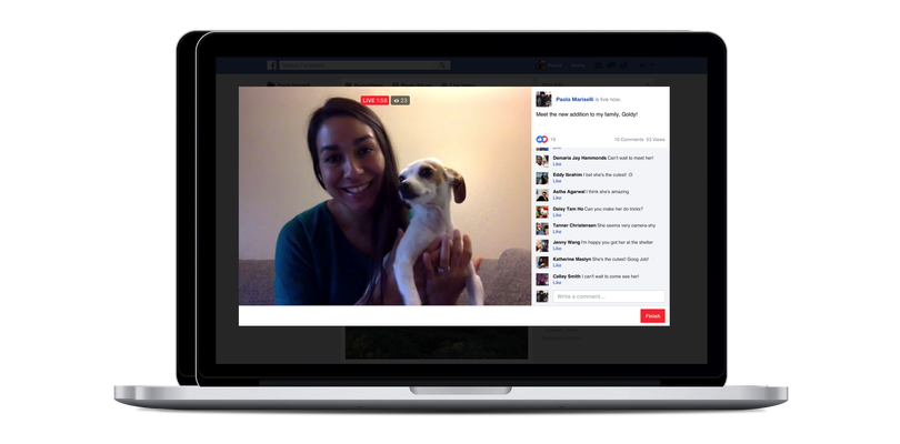 Now you can go live on Facebook from your desktop
