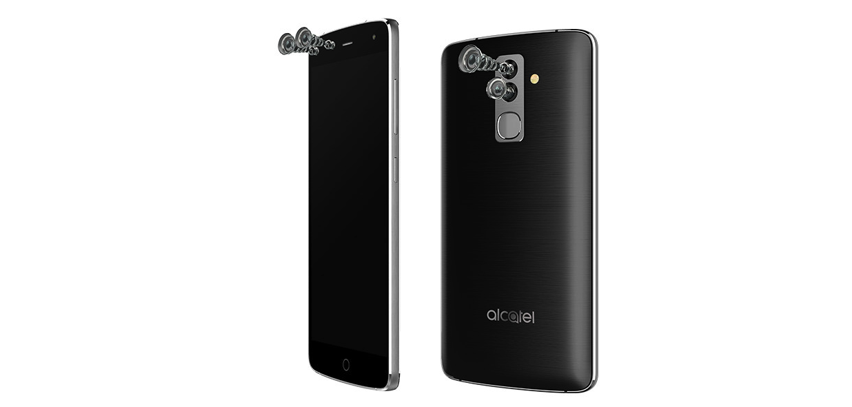 Alcatel Flash with dual rear cameras, dual front cameras and 10 CPU cores announced