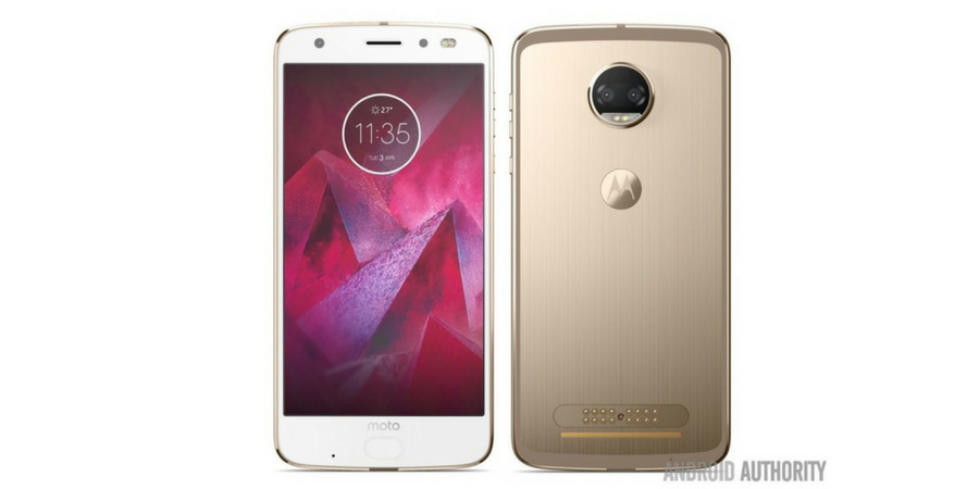 Moto Z2 Force with dual rear cameras surface in press images