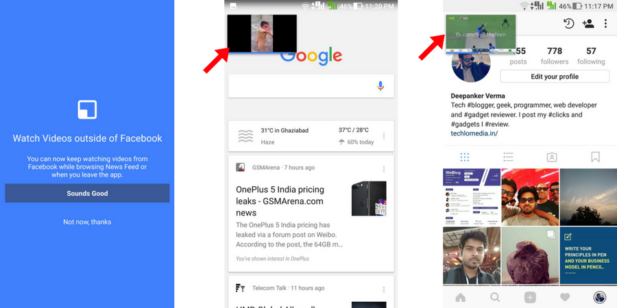Android users can now enjoy Facebook videos outside of Facebook app