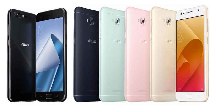 ASUS ZenFone 4, ZenFone 4 Pro, ZenFone 4 Selfie and ZenFone 4 Selfie Pro announced